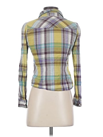 XXI Long Sleeve Button-Down Shirt (view 2)