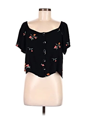 Volcom Short Sleeve Blouse (view 1)