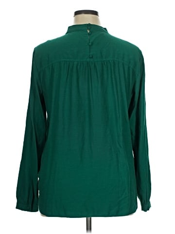 Ann Taylor LOFT Long Sleeve Blouse (view 2)