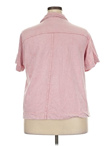 Jane and Delancey Short Sleeve Polo (view 2)