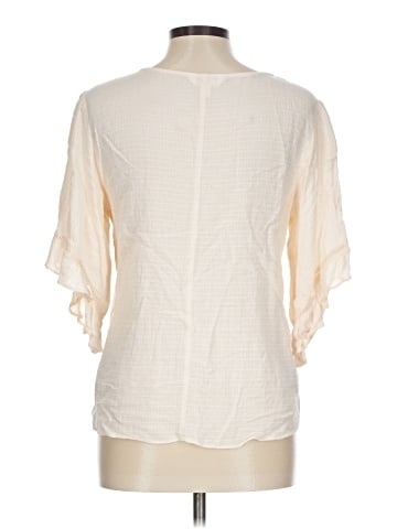 LC Lauren Conrad 3/4 Sleeve Blouse (view 2)