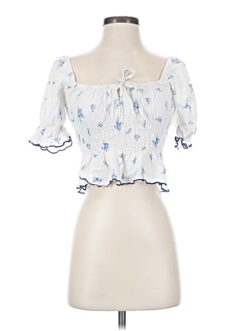 H&M Short Sleeve Blouse (view 1)