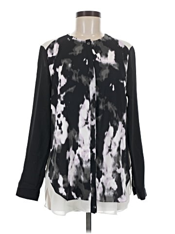DKNYC Long Sleeve Blouse (view 1)