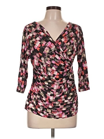 Nic + Zoe 3/4 Sleeve Top (view 1)
