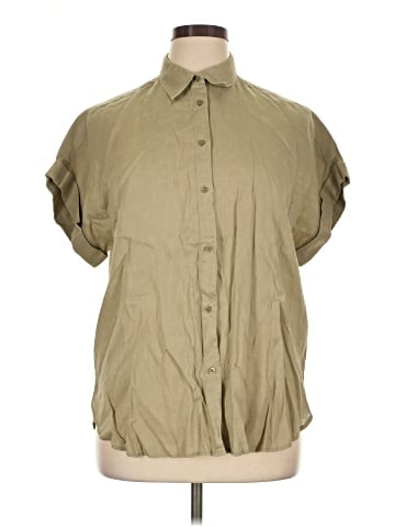 Lauren by Ralph Lauren Short Sleeve Blouse (view 1)