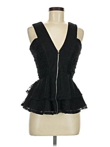 Bebe Sleeveless Blouse (view 1)