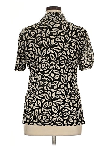 INC International Concepts Short Sleeve Blouse (view 2)