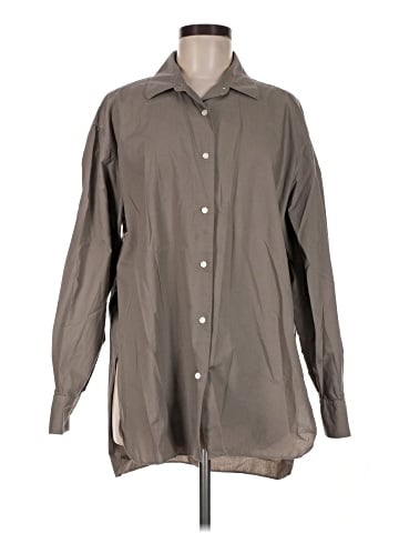 Nili Lotan Long Sleeve Button-Down Shirt (view 1)