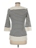 CAbi Stripes Ivory Pullover Sweater Size M - photo 2