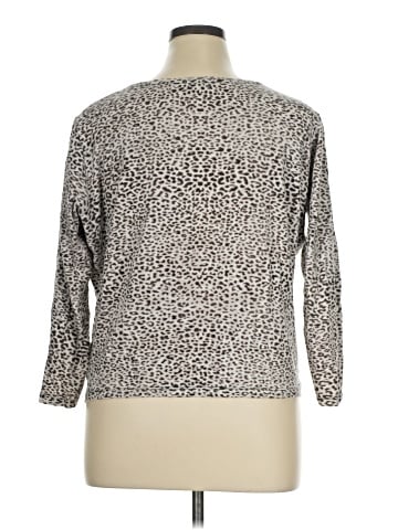 Jones New York Signature 3/4 Sleeve Top (view 2)
