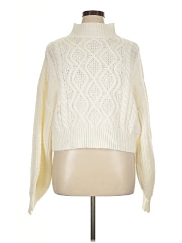 Kaari Blue Turtleneck Sweater (view 1)