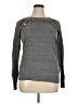 Ann Taylor LOFT 100% Cotton Gray Pullover Sweater Size XL - photo 1