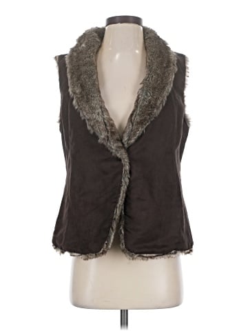 Crosby Faux Fur Vest (view 1)