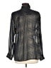 Ellen Tracy 100% Polyester Black Long Sleeve Blouse Size M - photo 2
