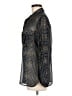 Ellen Tracy 100% Polyester Black Long Sleeve Blouse Size M - photo 5