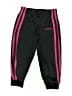 Adidas 100% Polyester Black Active Pants Size 3T - photo 1