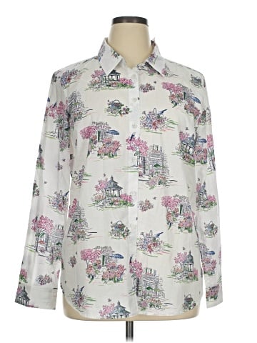 Talbots Outlet Long Sleeve Blouse (view 1)