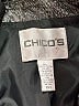 Chico's Metallic Silver Blazer Size Lg (2) - photo 3