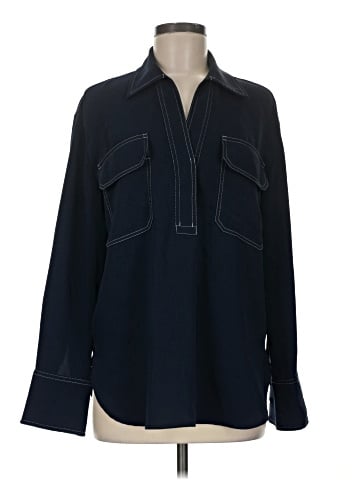 Madewell Long Sleeve Blouse (view 1)