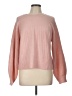 Athleta Solid Pink Pullover Sweater Size L - photo 1