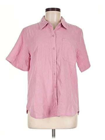 Coldwater Creek Short Sleeve Button-Down Shirt (view 1)