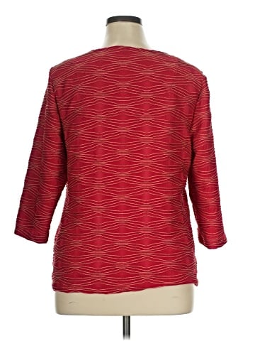 JM Collection Pullover Sweater (view 2)