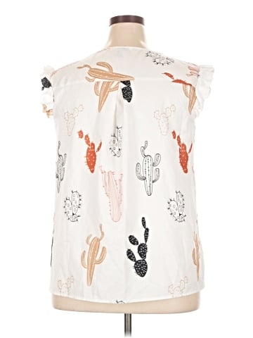 Shein Curve Sleeveless Blouse (view 2)
