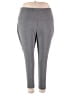 Zelos Solid Gray Active Pants Size 4X - photo 1