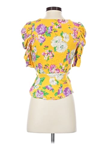 Zara TRF Short Sleeve Blouse (view 2)