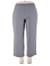 Susan Graver Solid Gray Active Pants Size XL - photo 1