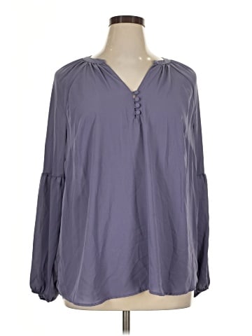 Torrid Long Sleeve Blouse (view 1)