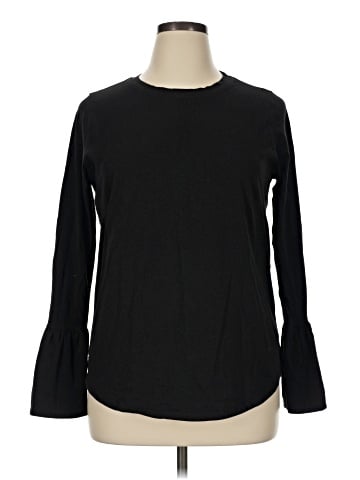 Universal Standard Long Sleeve T-Shirt (view 1)