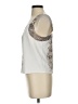 Bebe 100% Polyester Silver Sleeveless Blouse Size XS - photo 5