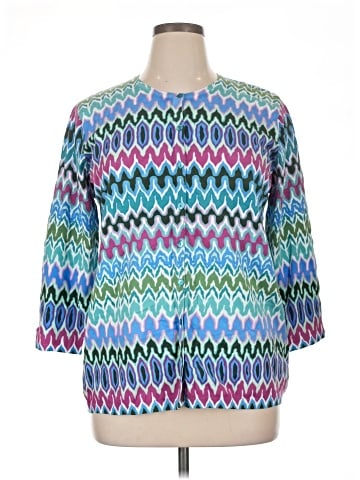 August Silk 3/4 Sleeve Blouse (view 1)