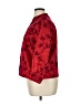 Chico's Design 100% Silk Red Jacket Size XL (3) - photo 5