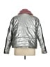 ABound 100% Polyester Metallic Silver Jacket Size XL - photo 2