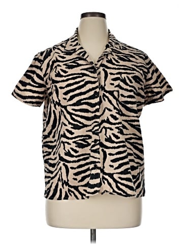 White Stag Short Sleeve Blouse (view 1)