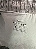Nike 100% Polyester Solid Gray Athletic Shorts Size XL - photo 3