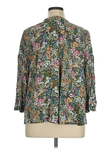 J.Jill 3/4 Sleeve Blouse (view 2)