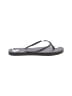 Old Navy Gray Flip Flops Size 8 - photo 1