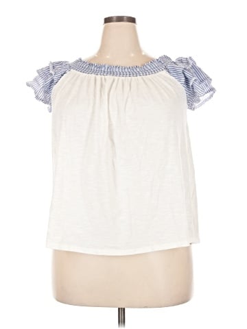 Lane Bryant Short Sleeve Top (view 1)