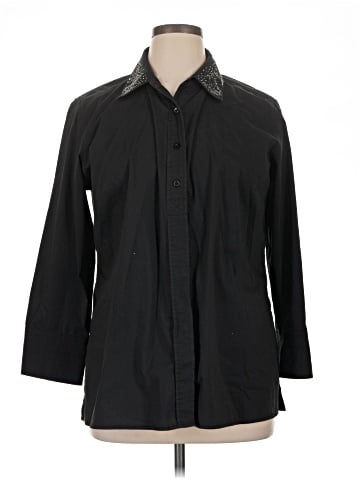 CHRISTINE ALEXANDER Long Sleeve Polo (view 1)