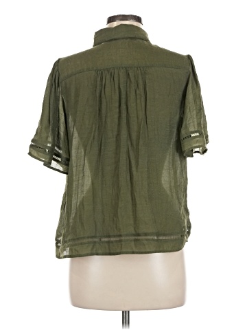 Indigo Rose Short Sleeve Blouse (view 2)