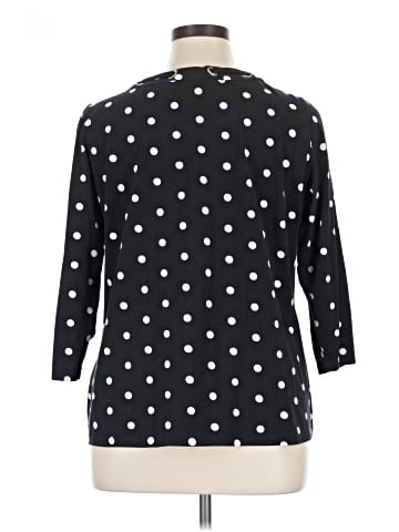 Susan Graver 3/4 Sleeve Blouse (view 2)