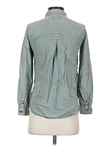American Eagle Outfitters Long Sleeve Button-Down Shirt (view 2)