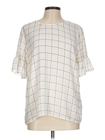 Adrianna Papell Short Sleeve Blouse (view 1)