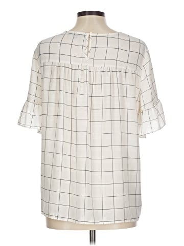 Adrianna Papell Short Sleeve Blouse (view 2)