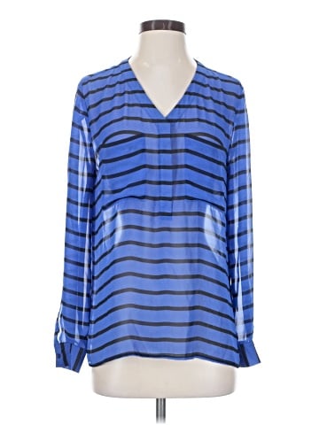 Tahari by ASL Long Sleeve Polo (view 1)
