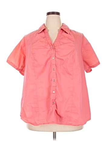 Lane Bryant Short Sleeve Blouse (view 1)