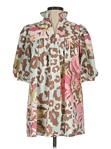 Unbranded Short Sleeve Blouse (view 1)